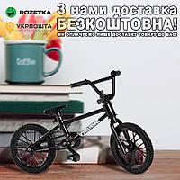 Точная модель BMX бренда Sunday Игрушечный фингербайк Чёрный