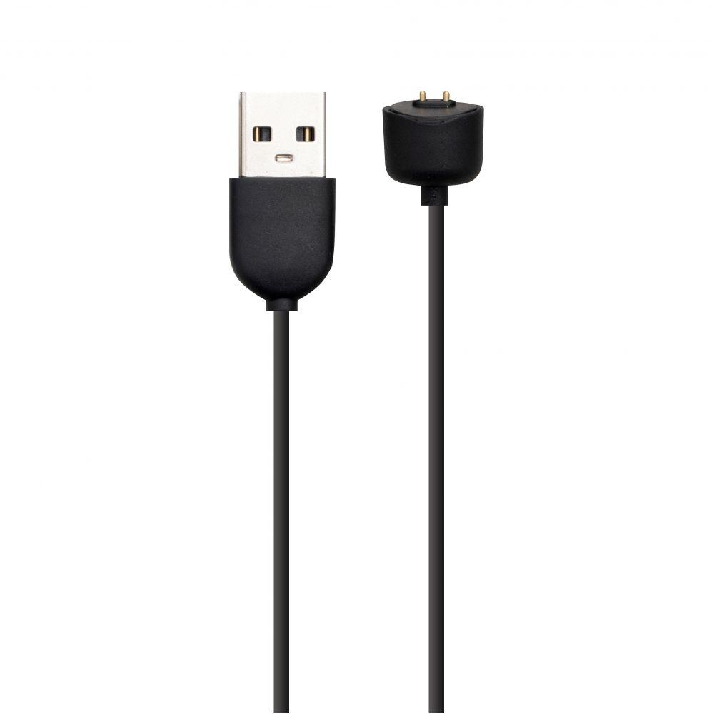 Кабель Зарядки для Mi Band 5/6/7 USB Цвет Чёрный - фото 1 - id-p2030512030