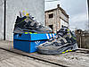 Чоловічі зимові кросівки на хутрі Adidas Niteball Grey сірі, фото 10