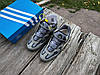 Чоловічі зимові кросівки на хутрі Adidas Niteball Grey сірі, фото 9