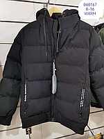 Зимняя куртка на меху для мальчика,Grace, 8-16 лет.,оптом B60167