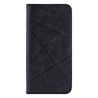 Чехол-книжка Business Leather для Samsung Galaxy A22 A225F (2021) Цвет Черный