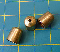 Кінцевик на шнур, пластиковий, зістарений, 8х9 мм