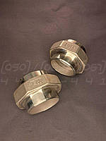 Американка нержавіюча приварна Ду50 (2") (з'єднання роз'ємне з накидною гайкою), метал по металу