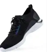 Кроссовки мужские черные 90 GoFun shadow ultra light running shoes size 41 black (25,5 см) НА ПОДАРОК