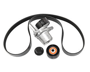 Натягувач + ролик + ремінь генератора на Renault Scenic IV 2016-> 1.6dCi - Renault (Оригінал) - 117209256R