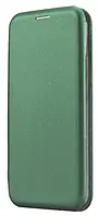 Чехол книжка Xiaomi Redmi Note 9 зеленый \ Чехол книжка Ксиаоми Редми Нот 9 (магнитная книга с отделом карты)