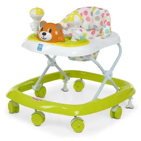 Ходунки дитячі Bambi M 3656-2 (музика, підсвічування, ігрова панель, пластикові колеса), фото 1