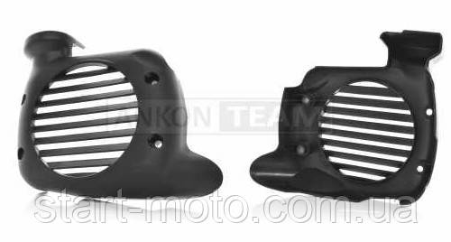 YAMAHA 50 4T JOG VINO GEAR SA36J/SA26J Пластик обдування радіатора фірма LIPAL гарний, фото 1