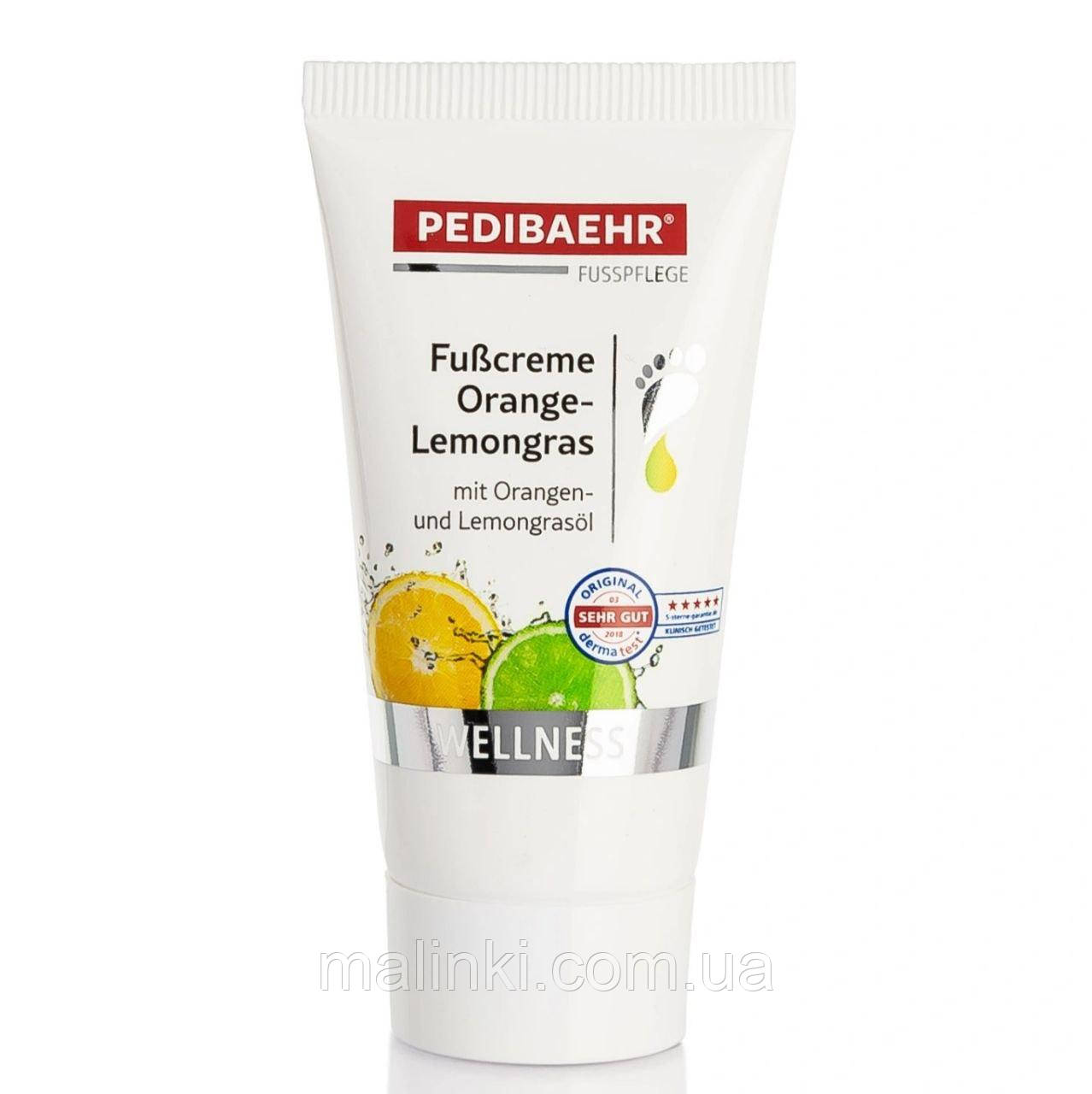 Крем для рук та ніг з олією апельсину та лайму PediBaehr Fub Creme Orange Lemongrass, 30 мл, фото 1