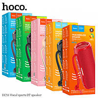 Колонка Bluetooth портативная Hoco HC16 Vocal sports Black