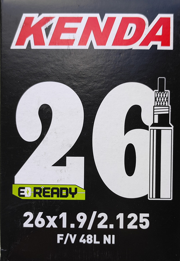 Камера велосипедна Kenda 26 x 1,90 / 2,125 FV вентиль Presta 48 мм