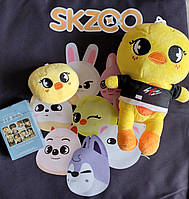 Подарочный набор игрушка шопер брелок карточки lomo Феликс stray kids skzoo стрей кидс ципленок бродячие дети