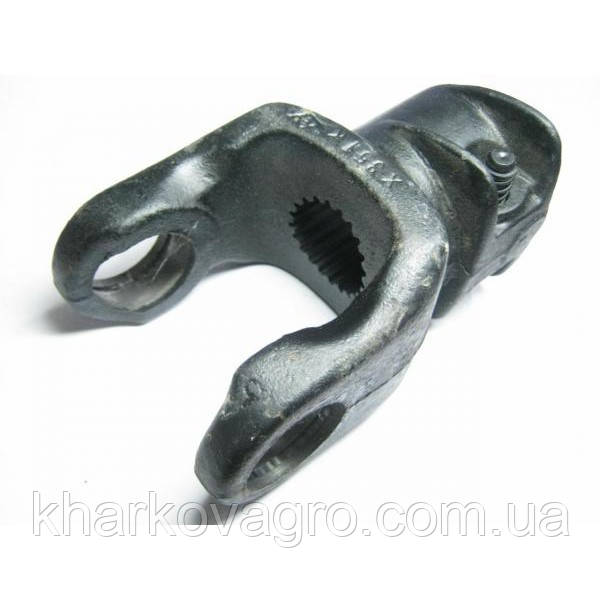 Вилка карданного валу на 21 шліц під хрестовину 27х74, 5, фото 1