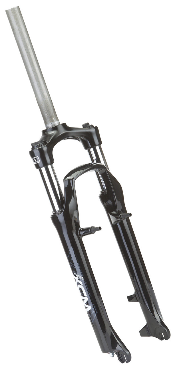 Виделка велосипедна SR Suntour 26 XCM Disk/V-brake 1-1/8 чорна, фото 1