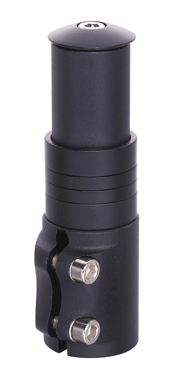 Подовжувач штока вилки велосипеда (1-1/8) GJB-012 довжина 128 мм, чорний, фото 1