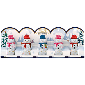 Шоколадна фігурка Lindt Mini Schneemann 5s 50g