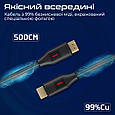 Кабель Promate ProLink4K60-500 HDMI to HDMI v2.0 UHD HDR 5.0 м Black (prolink4k60-500), фото 5