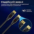 Кабель Promate ProLink4K60-10M HDMI to HDMI v2.0 UHD HDR 10 м Black (prolink4k60-10m), фото 6