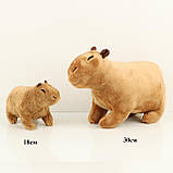 М'яка іграшка Капібара 18 см, фото 7