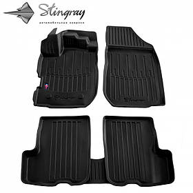 Гумові 3D килимки в салон на Dacia Logan II MCV 2012-2020 Stingray
