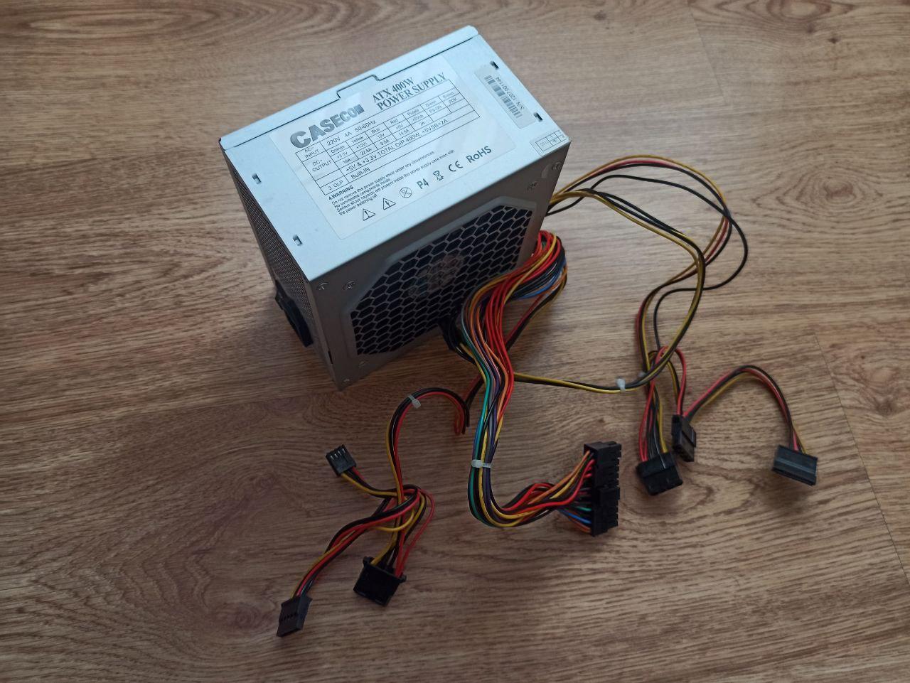 Блок живлення ATX 400W б/в, фото 1
