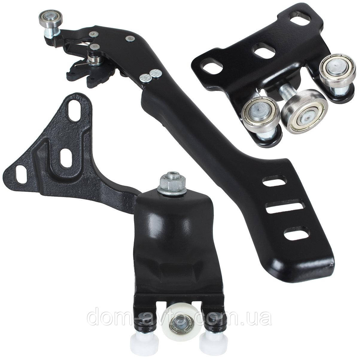 Ford Transit VIII 2013 - Візок зсувні двері правий ВНИЗ + ЦЕНТР + ВЕРХ КОМПЛЕКТ 3 шт.