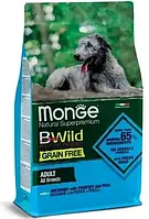 Сухий корм для собак Monge Dog Bwild Grain Анчоус 15 кг, фото 3