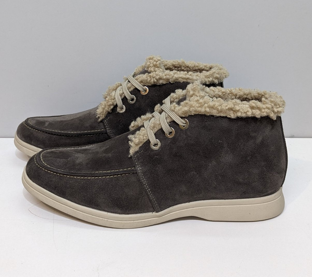 STTOPA деми зима. Размеры 40-45. Мокасины кожаные больших размеров. 364-4045-1 Коричневые