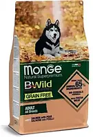 Сухий корм для собак Monge Dog Bwild Grain Free Лосось 15 кг, фото 3
