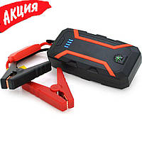 Пусковой прибор для аккумулятора автомобиля JUMP STARTER A2-1000A 15000mAh повербанк для смартфона фонарик dgn