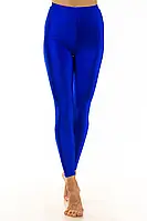 Лосини жіночі дорослі ластикові біфлекс спортивні танцювальні сині електрик. Розміри з 42 до 48