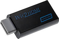 Адаптер Wii HDMI Converter, Адаптер HDMI, сумісний з ігровою консоллю Nintendo Wii, для дисплея HDMI