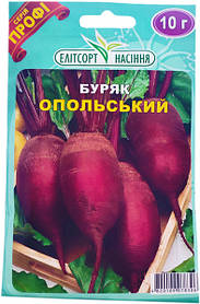 Насіння буряка столового Опольського 10 г середньостиглий