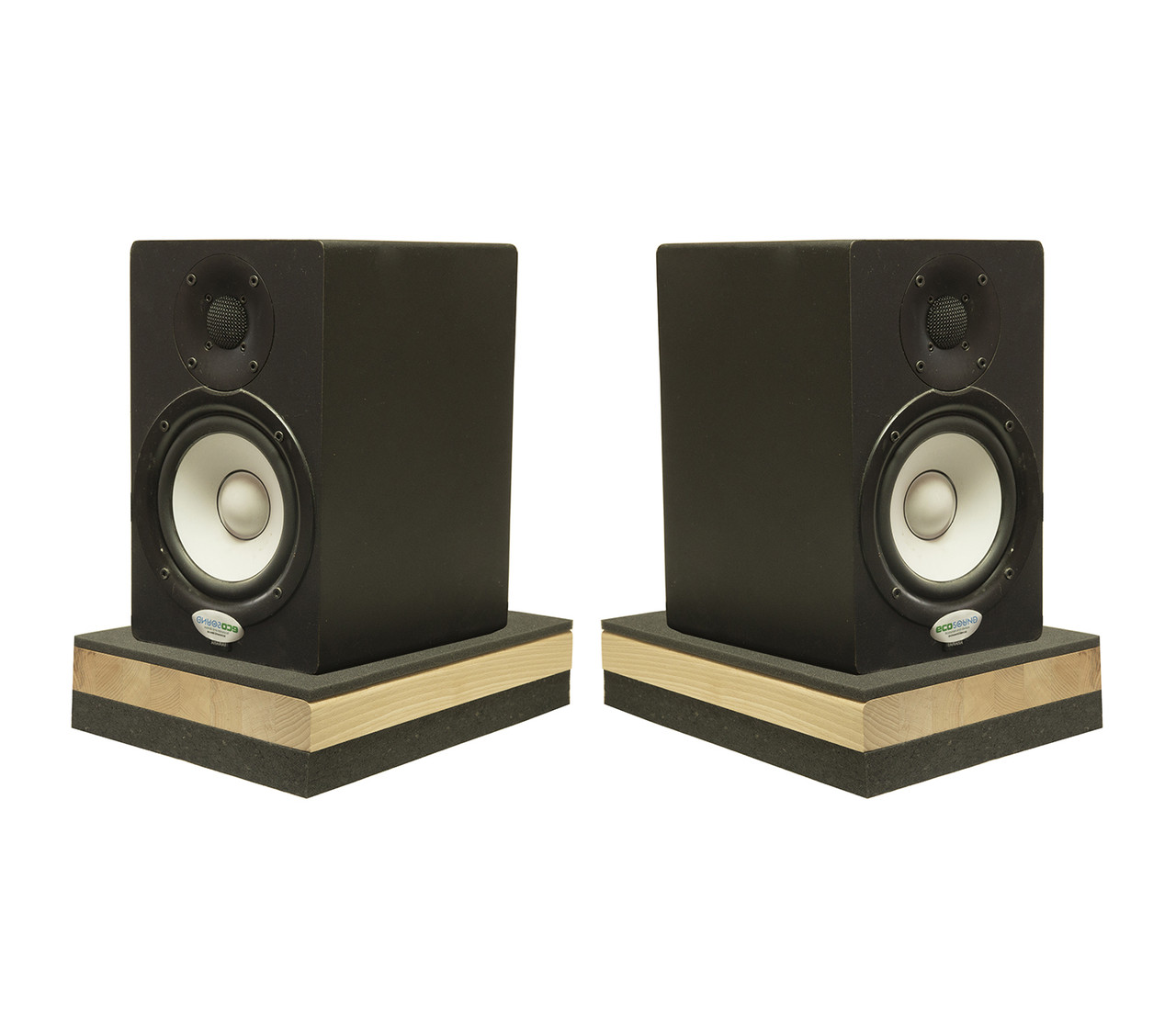 Підставки під акустичні монітори або сабвуфер Ecosound Acoustic Stand Pro Max 90 40х30 см Чорний графіт