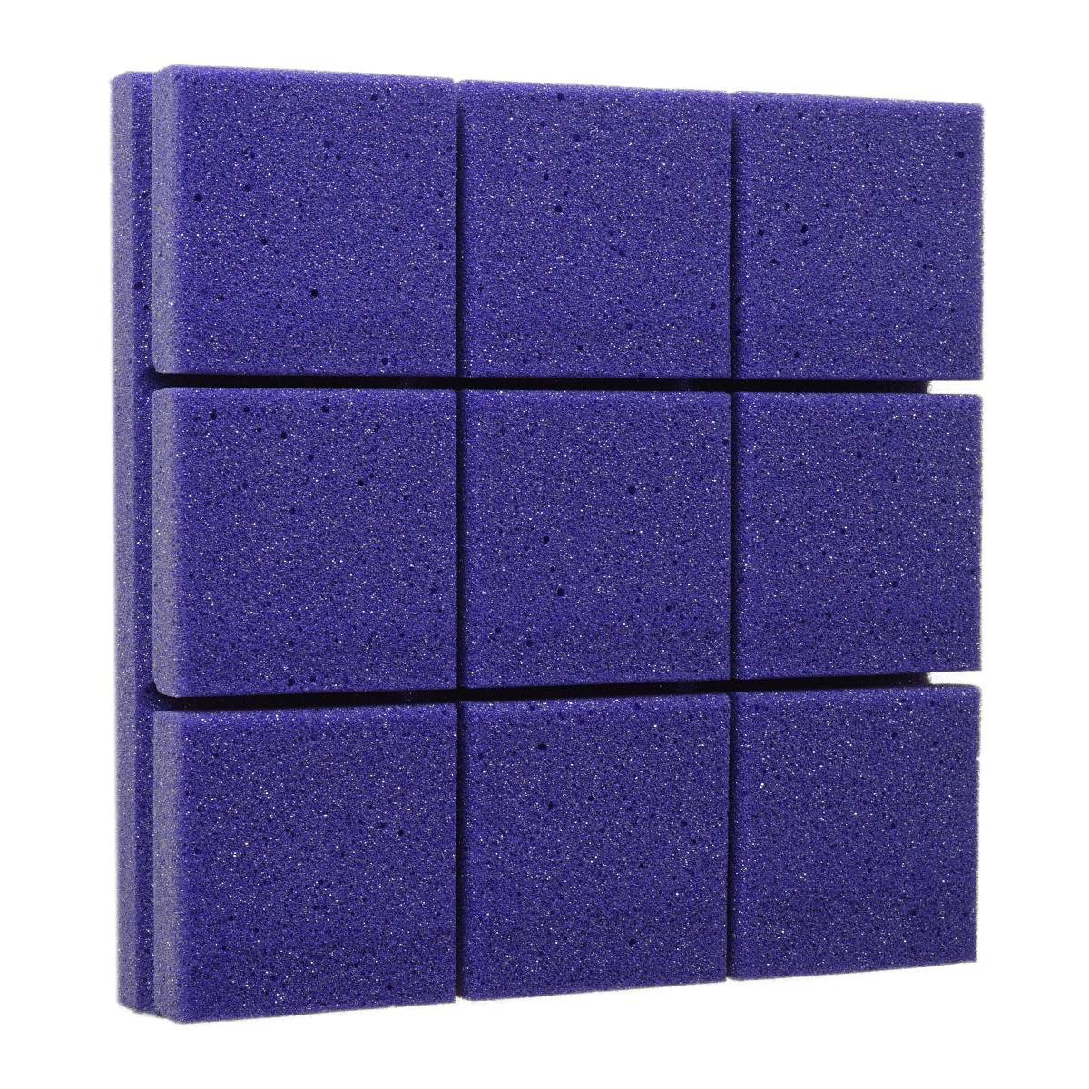 Панель із негорючого акустичного поролону Ecosound Tetras Рurple 30 30х30 см Фіолетовий