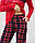 Жіноча піжама зі штанами Merry Christmas-парні для всієї родиниЖіноча піжама зі штанами - мир та любов парні піжами для всієї роди, фото 5