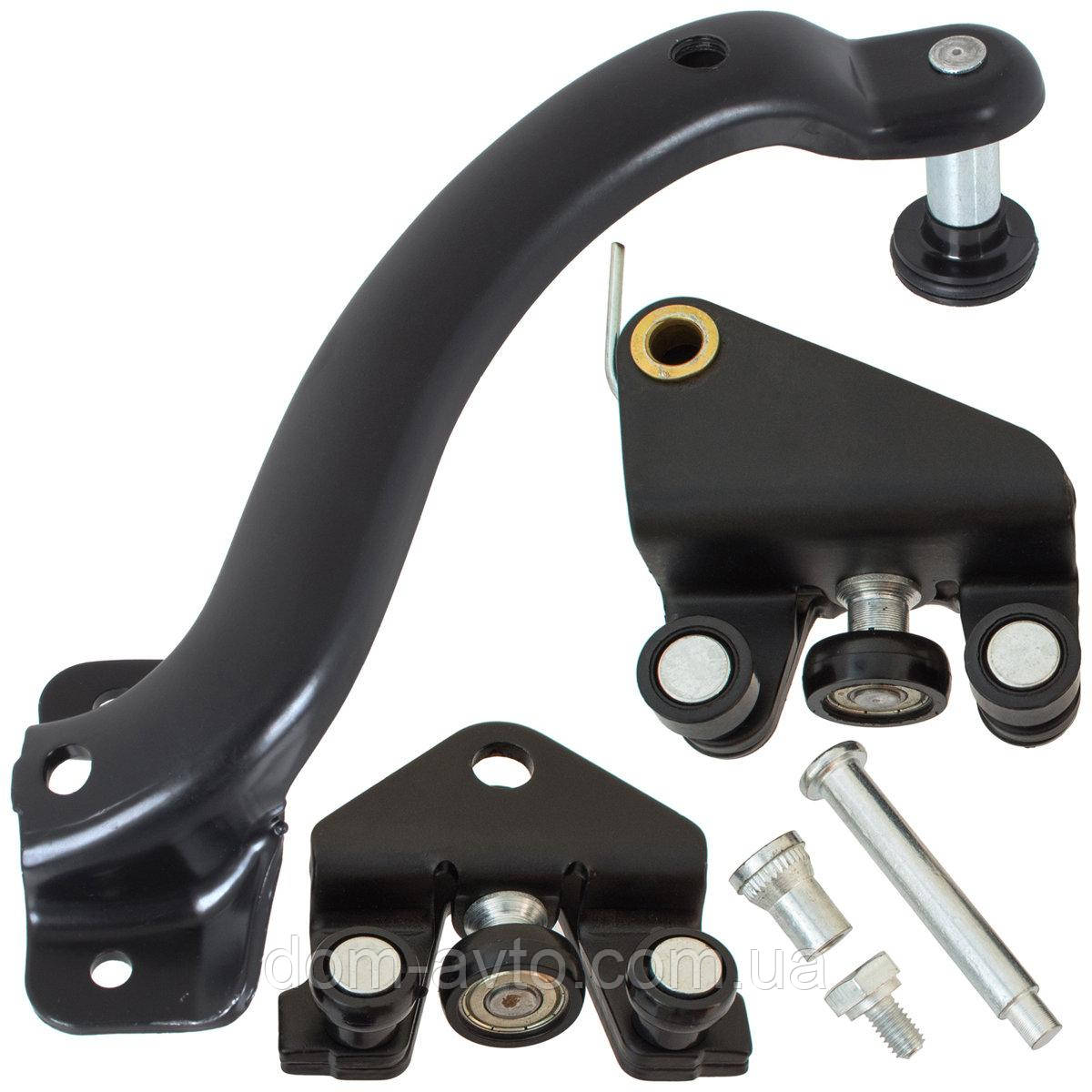 Opel Vivaro A 01-14 Каретки бокових дверей UP з LEAP + CENTER + BOTTOM 3 шт.