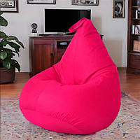 Кресло груша бескаркасное для детей и взрослых Лежак для дома Kospa розовый 110х80 см