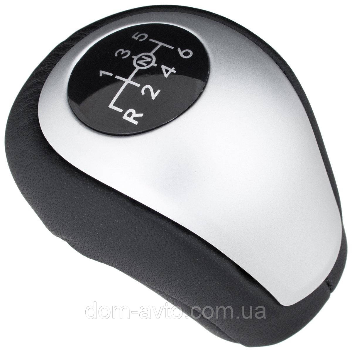 Мерседес Віто W447 14-22 Ручка КПП ЧОРНА + СРІБНО-БІЛА СХЕМА 6 ШТ.