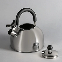 Чайник из нержавеющей стали для плит со свистком 2л Kettle