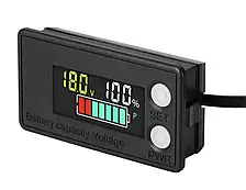 Універсальний індикатор ємності 8-100 В із РК-дисплеєм, водонепроникний IP67