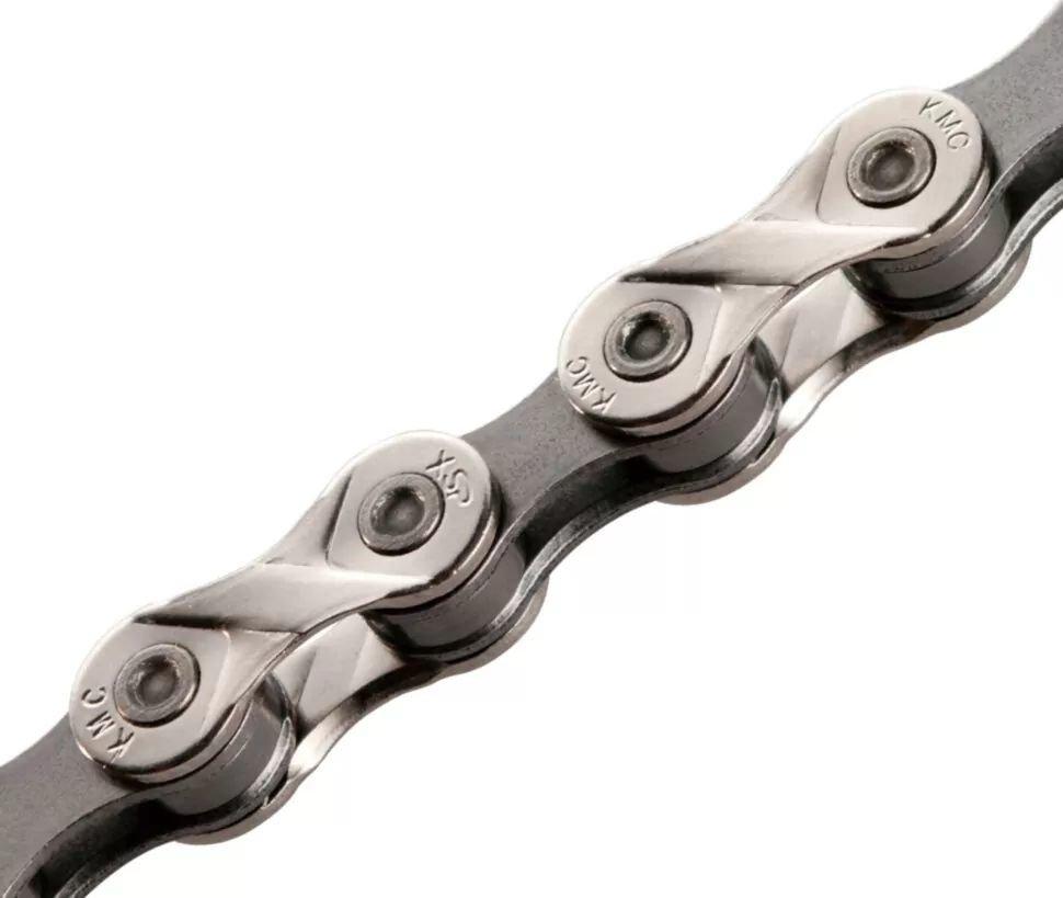 Ланцюг велосипедний KMC X8 Silver/Dark 8 spd, 116 ланок, із замком