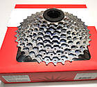 Касета велосипедна Sun Race M90 (12-03) MTB 9 швидкостей (11-36T) цинк, фото 3