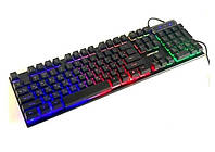 Клавиатура проводная мультимедийная Zornwee ZE-510 с RGB подсветкой