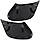 Fiat Punto 2012 - Накладка на дзеркало MATT BLACK ліве + праве 2 шт. КОМПЛЕКТ, фото 2