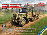 V3000S/SSM Maultier "Einheitsfahrerhaus". Сборная модель немецкого грузовика. 1/35 ICM 35410