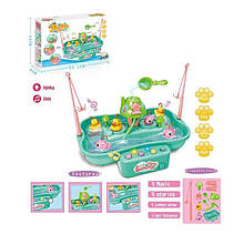 QY 999 Риболовля Зелена, підсвітка, мелодії, у коробці