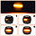 Audi A3 8L A4 B5 A8 D2 Бічний поворотник LED SMOKE DYNAMIC 2 шт., фото 3