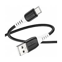 Кабель Hoco X82 silicone charging data cable Lightning Black